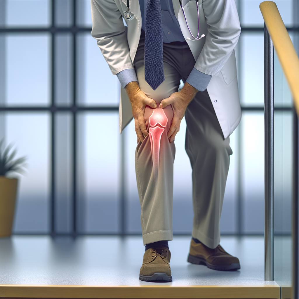 Ból kolana przy chodzeniu po schodach, kiedy zgłosić się do ortopedy i jak wygląda leczenie