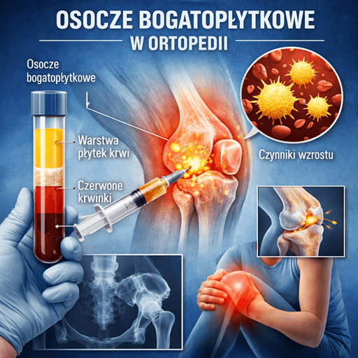 Osocze bogatopłytkowe w ortopedii