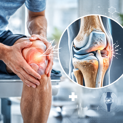 Ból stawu kolanowego, strzelanie w kolanie