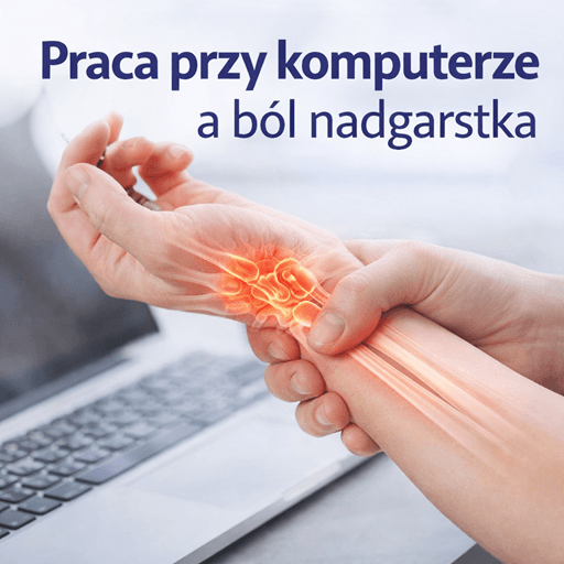 Ból nadgarstka od komputera