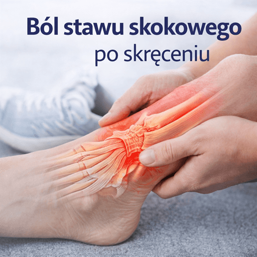 Ból stawu skokowego po urazie