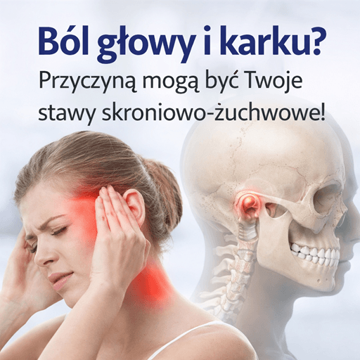 Ból głowy i karku, stawy żuchwowe