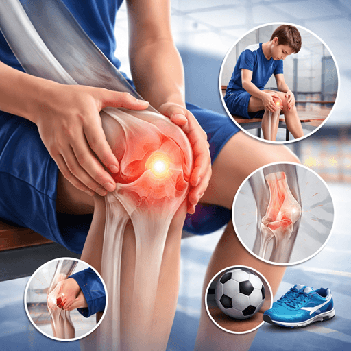 Ból kolana u młodego sportowca