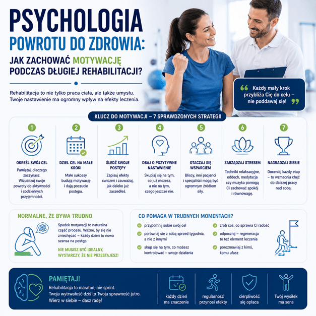Psychologia motywacji w rehabilitacji - grafika