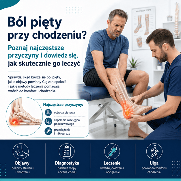 Ból pięty przy chodzeniu