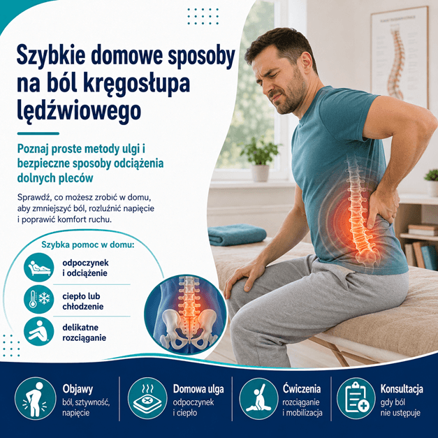 Sposoby na ból kręgosłupa